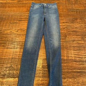 Levi’s Mile High Super Skinny Jeans Free People